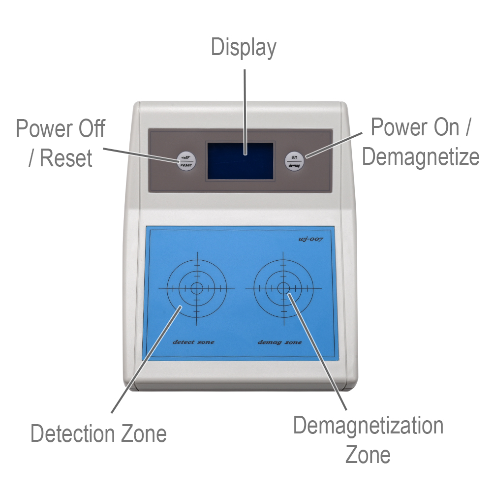 Watch Demagnetizer Electrical Repair - Multifunctionele horloge-demagnetiseerder Ingebouwde magnetische velddetector Professioneel