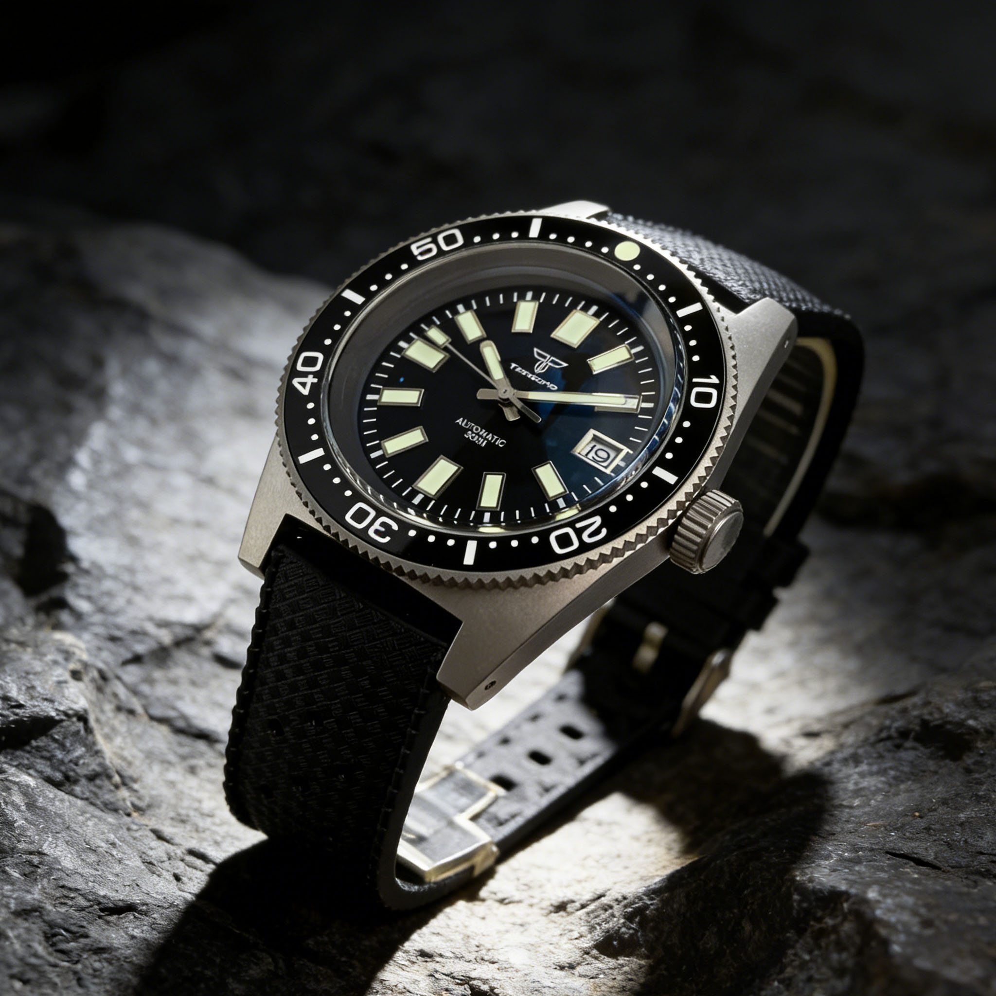 Titanium Automatic Watch 300M Sapphire - Nieuwe 62MAS Tandorio 41 mm titanium