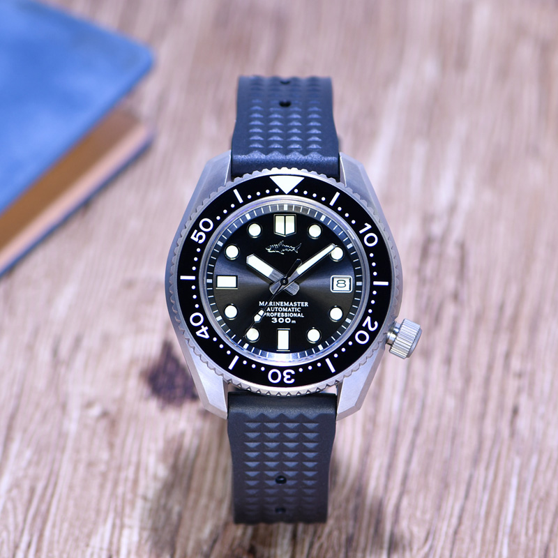 Titanium Automatic Watch 300M Sapphire - Heimdallr Titanium MM300 duikhorloge 300m waterdicht