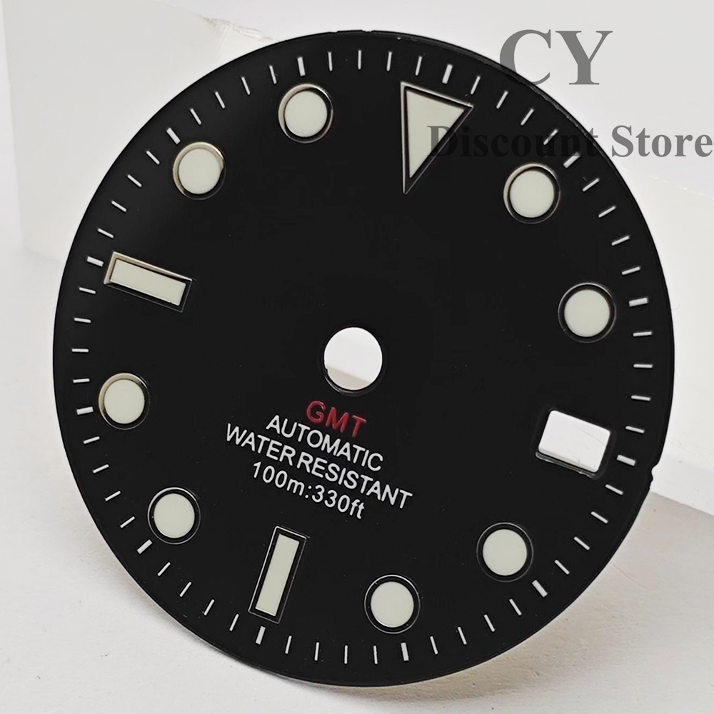 Watch Dial Custom Sterile 28.5Mm - RICHUS Zwarte Steriele Horlogewijzerplaat 28,5 mm