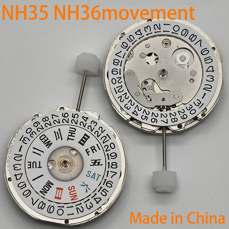 Watch Movement Automatic Nh35A Nh36A - China NH35 NH36 uurwerk, datum op