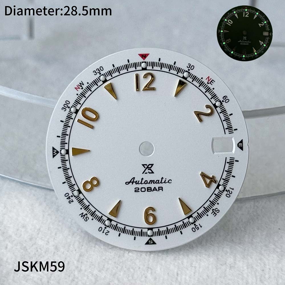 Watch Dial Custom Sterile 28.5Mm - 28,5 mm S-logo Alpinist NH35 steriele