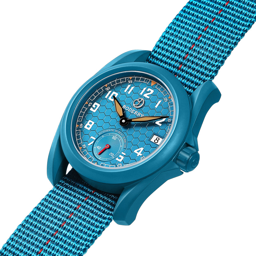BODERRY Heren veldhorloges Tit - Field Watch Titanium 100M Sapphire recensie en prijs