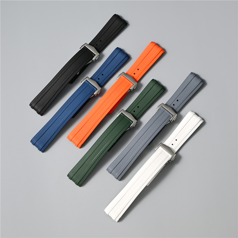 20 mm horlogeband van fluoro-r - Fkm Rubber Dive Watch Strap 20Mm recensie en prijs
