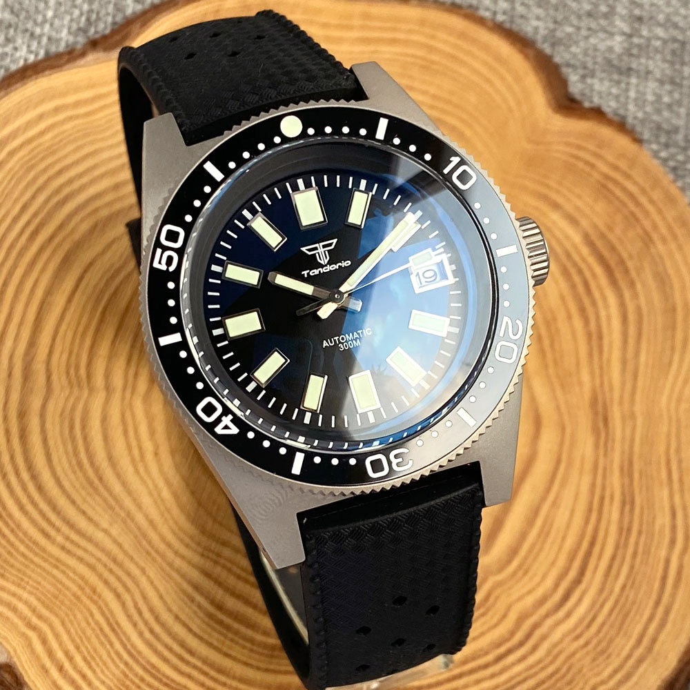 Nieuwe 62MAS Tandorio 41 mm ti - Titanium Automatic Watch 300M Sapphire recensie en prijs