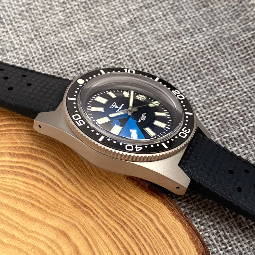Nieuwe 62MAS Tandorio 41 mm ti - Titanium Automatic Watch 300M Sapphire recensie en prijs