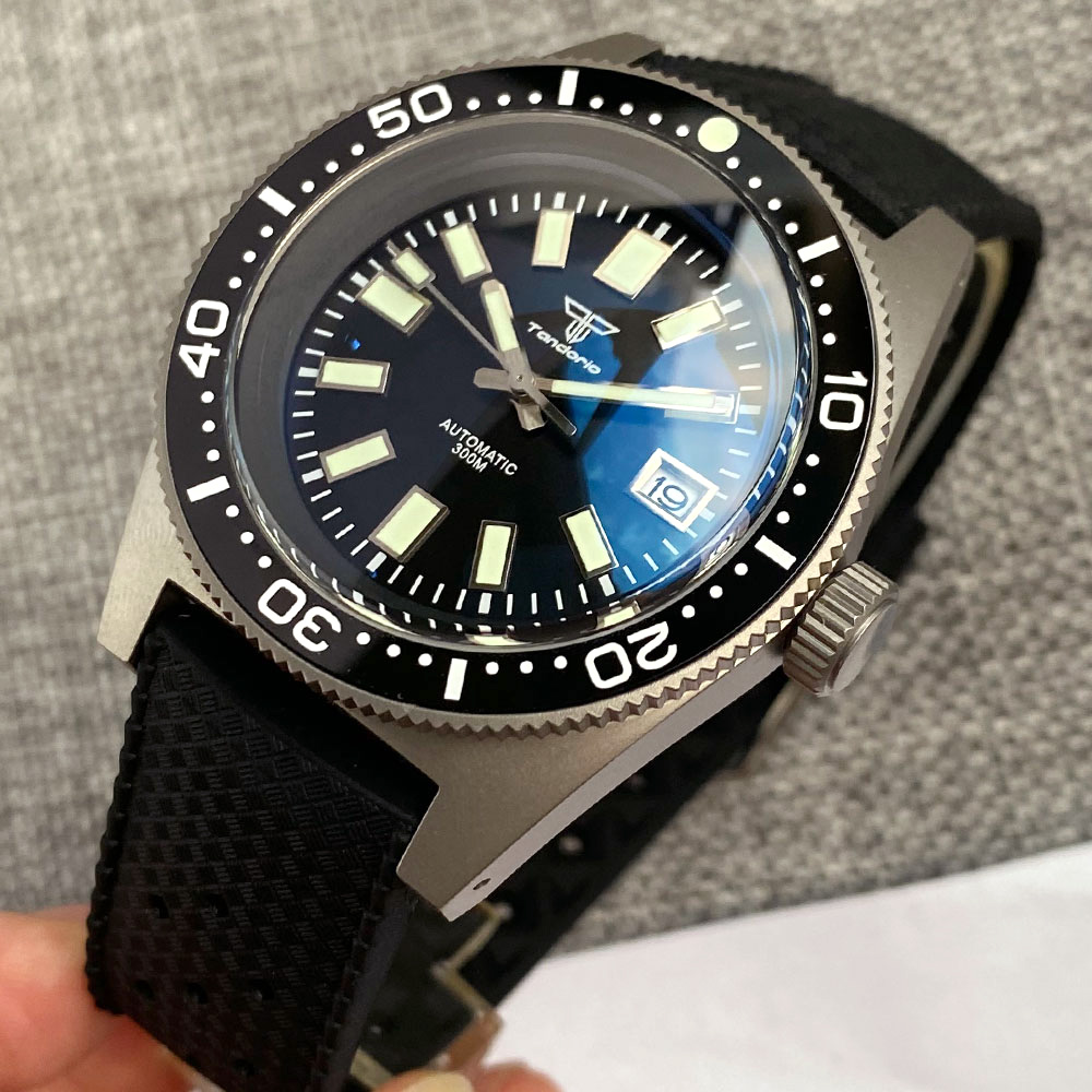 Tandorio 41 mm titanium duiken - Titanium Automatic Watch 300M Sapphire recensie en prijs