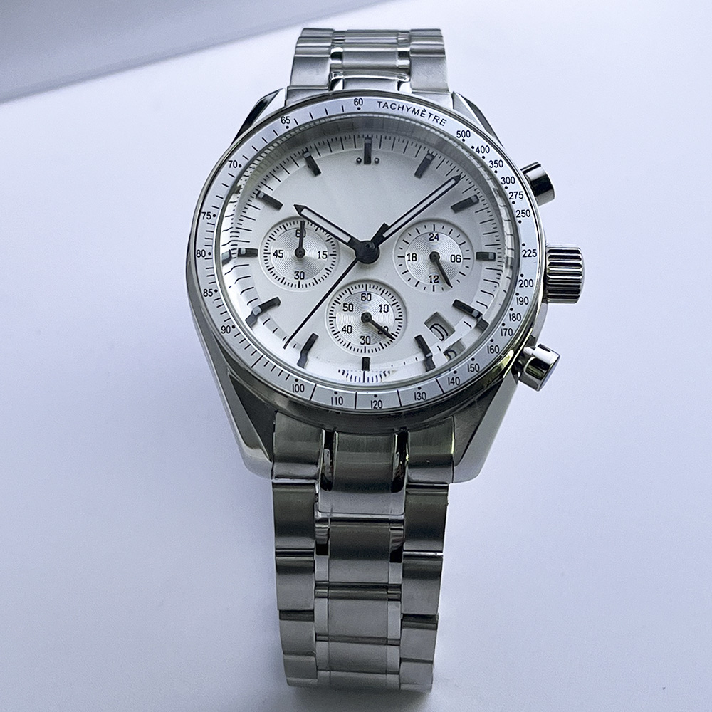 40MM herenhorloge met quartz-u - Watch Crown Screw Down Replacement recensie en prijs