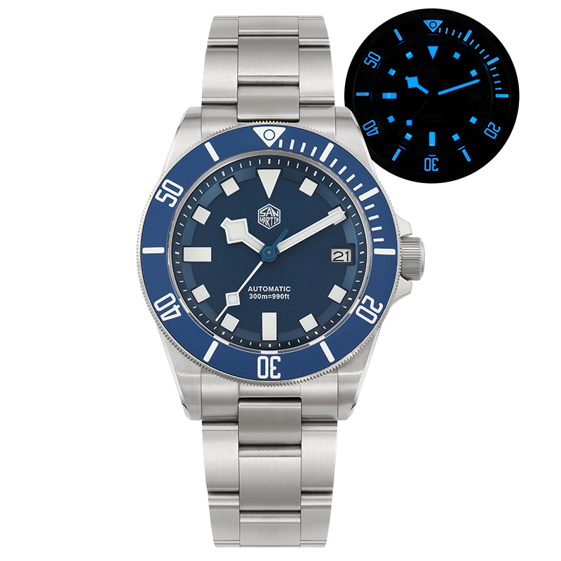 San Martin New SN0121TE titani - Titanium Automatic Watch 300M Sapphire recensie en prijs