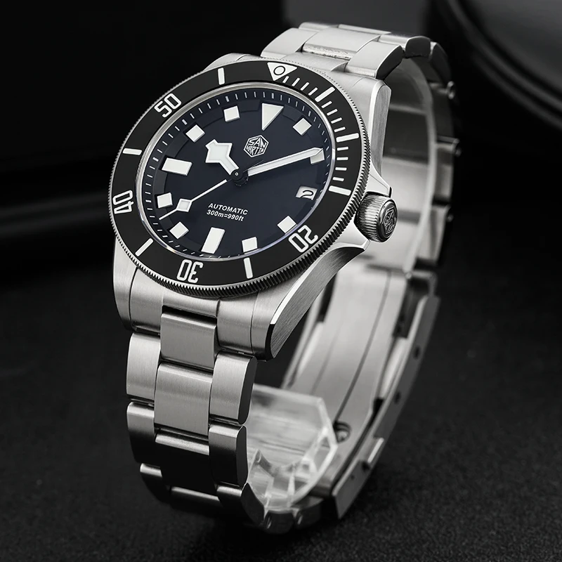 San Martin SN0121T Mechanisch  - Titanium Automatic Watch 300M Sapphire recensie en prijs