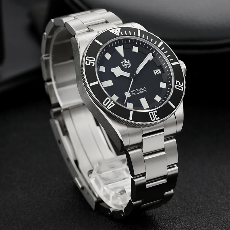 San Martin SN0121T Mechanisch  - Titanium Automatic Watch 300M Sapphire recensie en prijs
