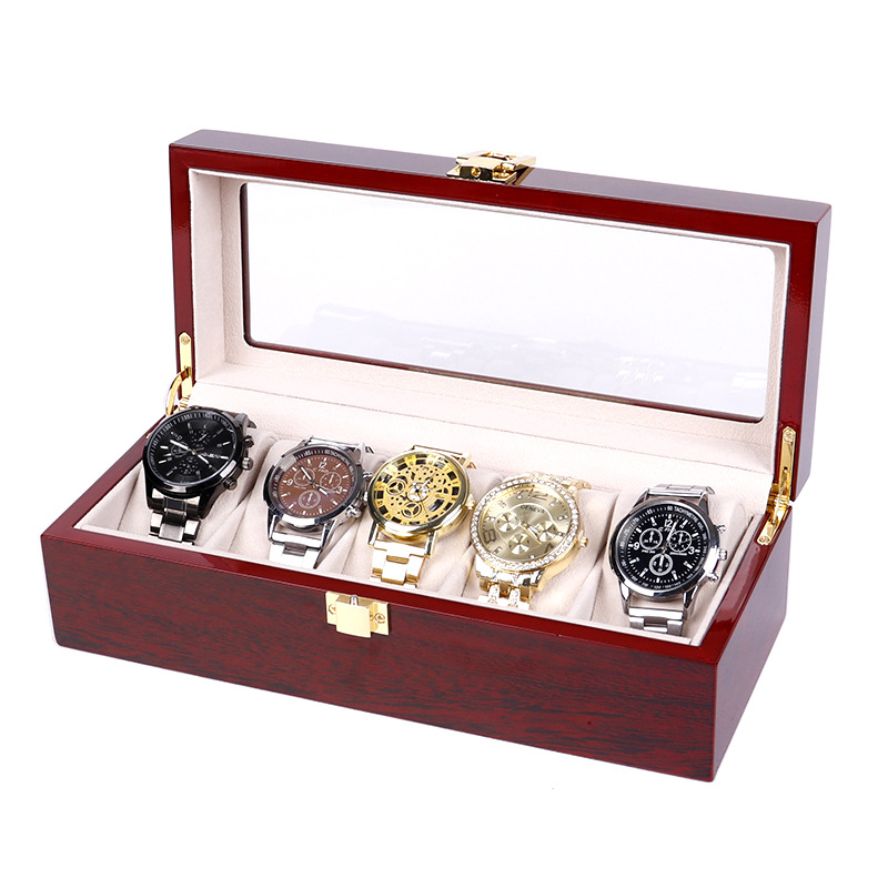 Luxe 2/3/5/6/10/12 Slots Horlo - Watch Display Case Glass Top 12 Slots recensie en prijs