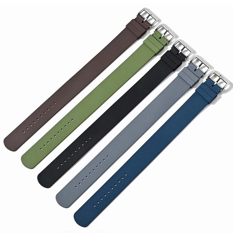 Fluoro rubberen band 20mm 21mm - Fkm Rubber Dive Watch Strap 20Mm recensie en prijs
