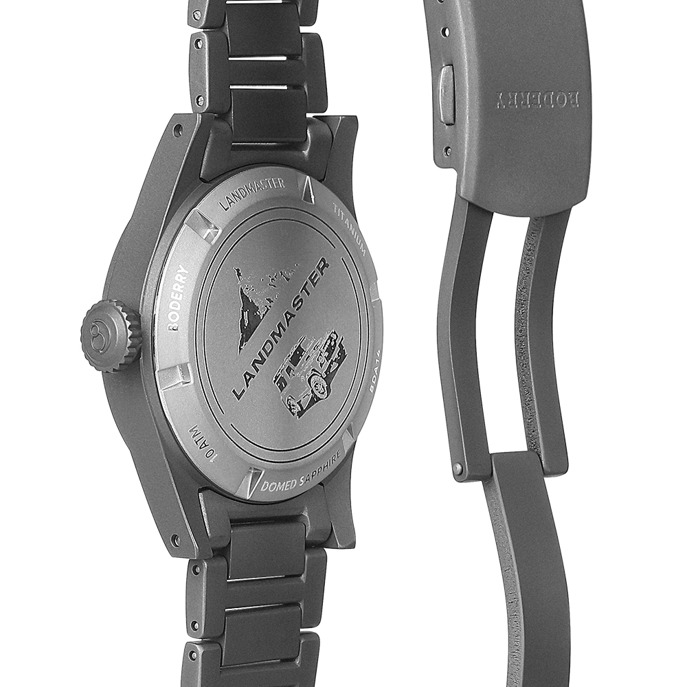 Boderry LANDMASTER Field Titan - Field Watch Titanium 100M Sapphire recensie en prijs