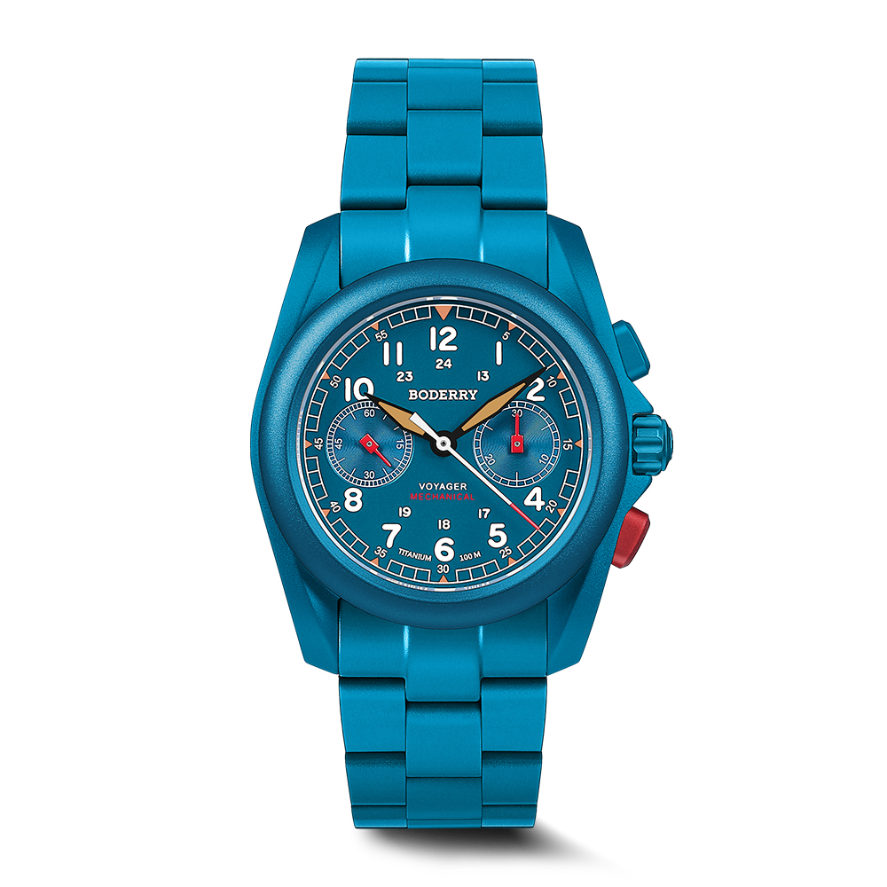 Boderry VOYAGER Field Watch Ch - Field Watch Titanium 100M Sapphire recensie en prijs