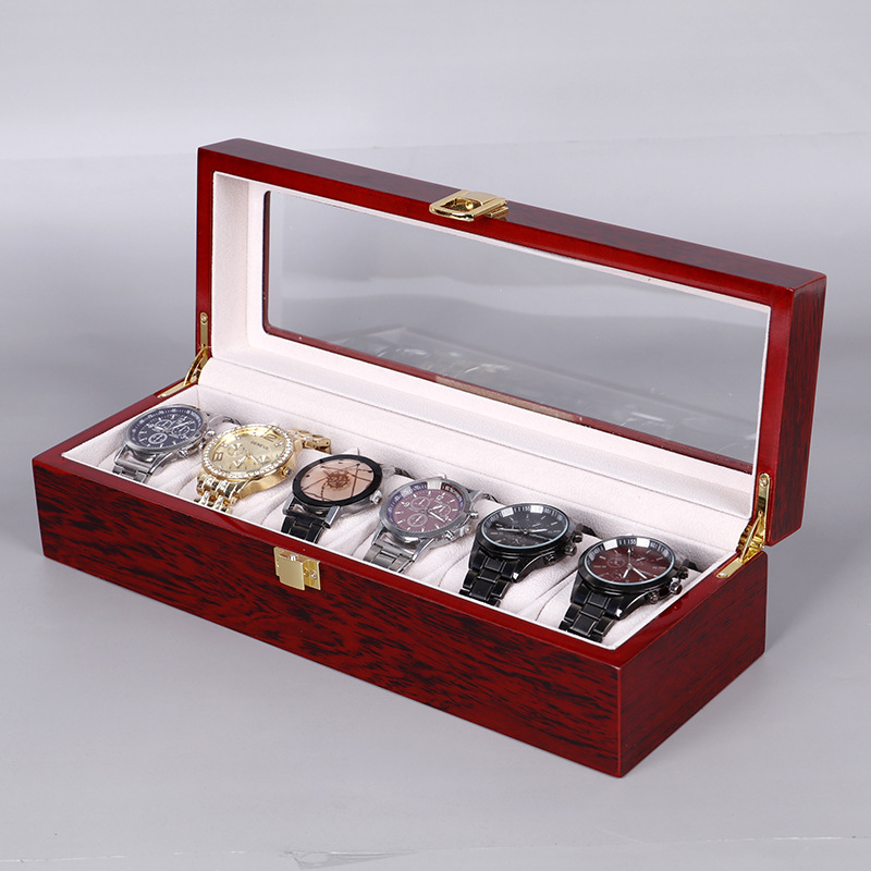 2/3/5/6/10/12 Slots Horloge Bo - Watch Display Case Glass Top 12 Slots recensie en prijs