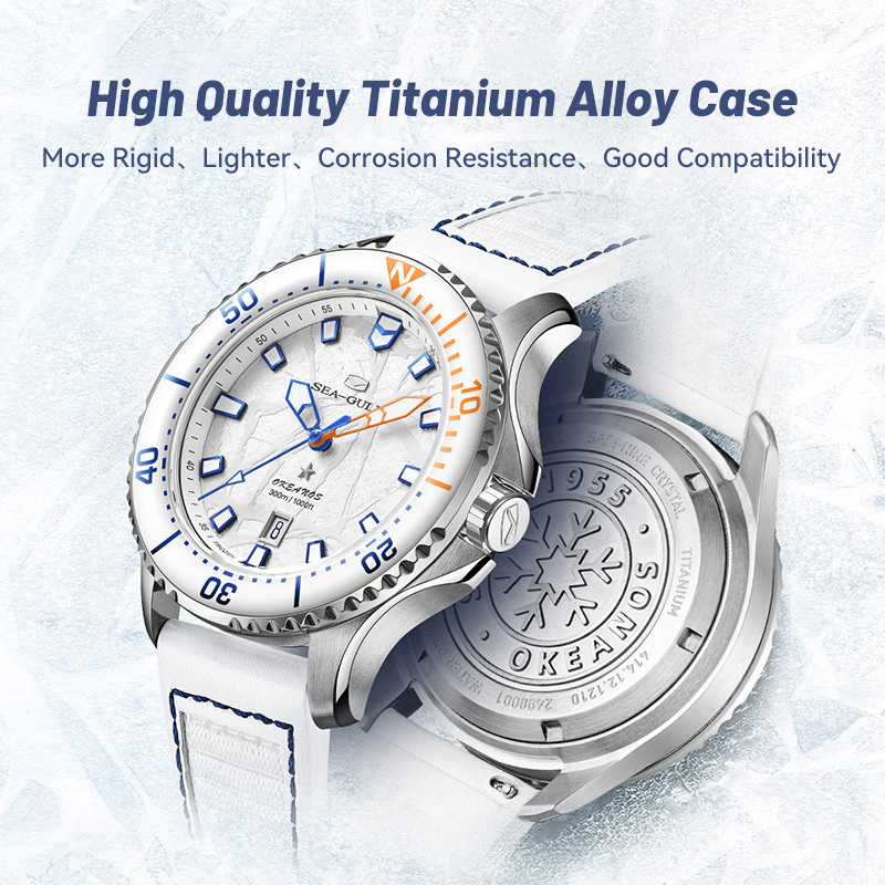 Seagull Ocean Series Pro Autom - Titanium Automatic Watch 300M Sapphire recensie en prijs