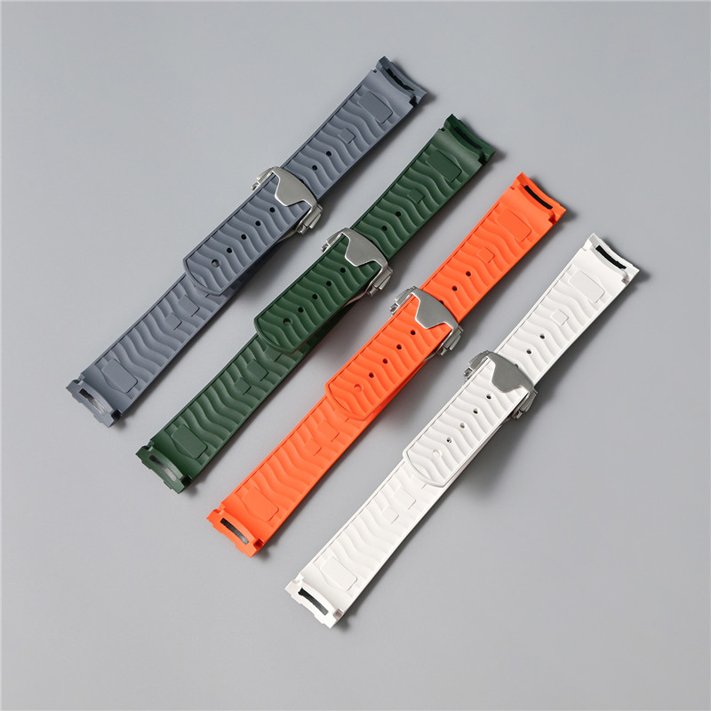 20mm Fluoro Rubber Horlogeband - Fkm Rubber Dive Watch Strap 20Mm recensie en prijs