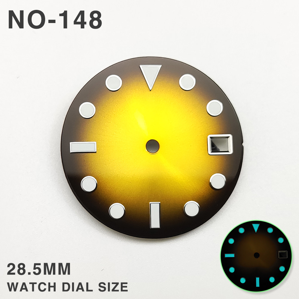 28,5 mm zwart-paarse gradiënt  - Watch Dial Custom Sterile 28.5Mm recensie en prijs