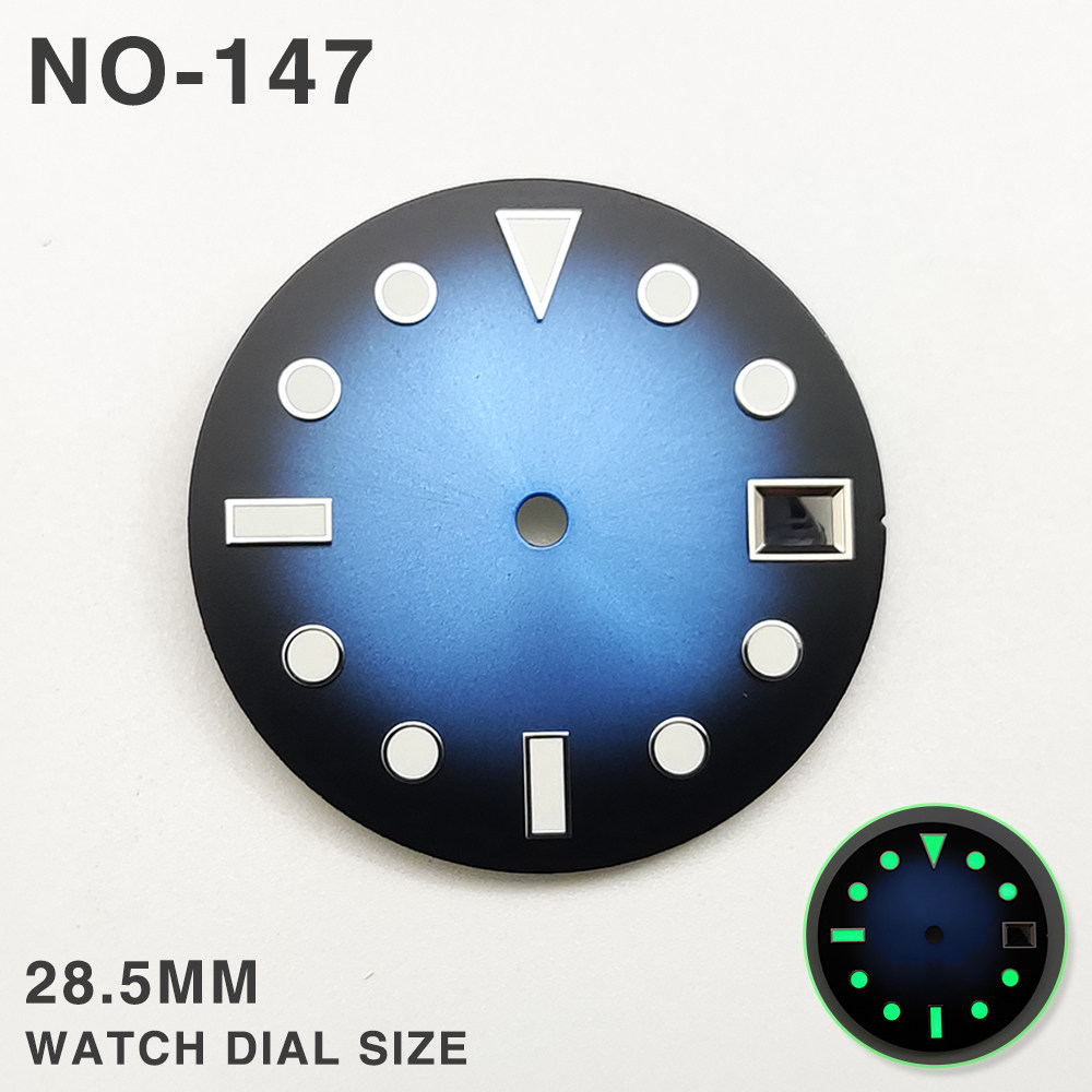 28,5 mm zwart-paarse gradiënt  - Watch Dial Custom Sterile 28.5Mm recensie en prijs