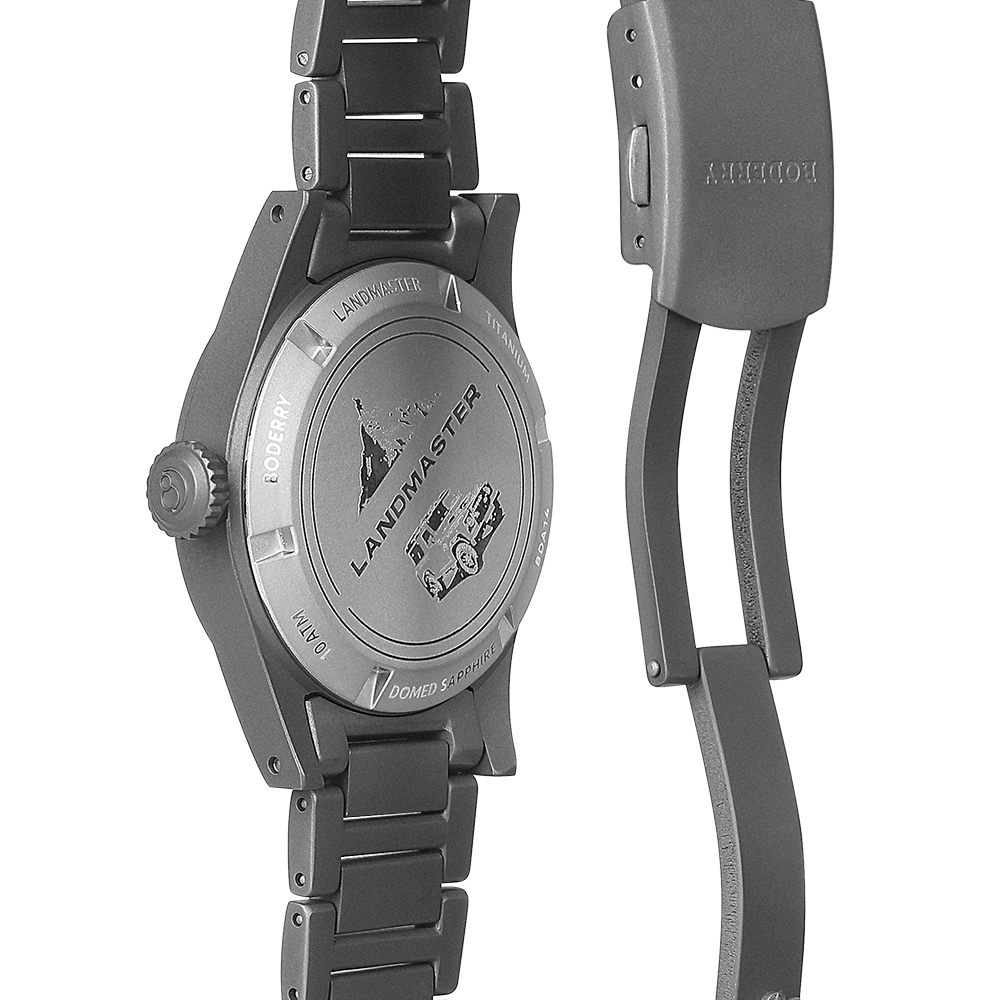 Boderry LANDMASTER Field Horlo - Field Watch Titanium 100M Sapphire recensie en prijs