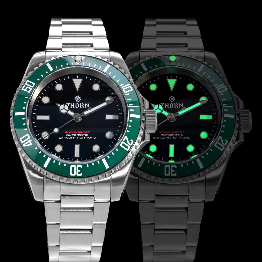THORN SHY037 Diver Automatisch - Titanium Automatic Watch 300M Sapphire recensie en prijs