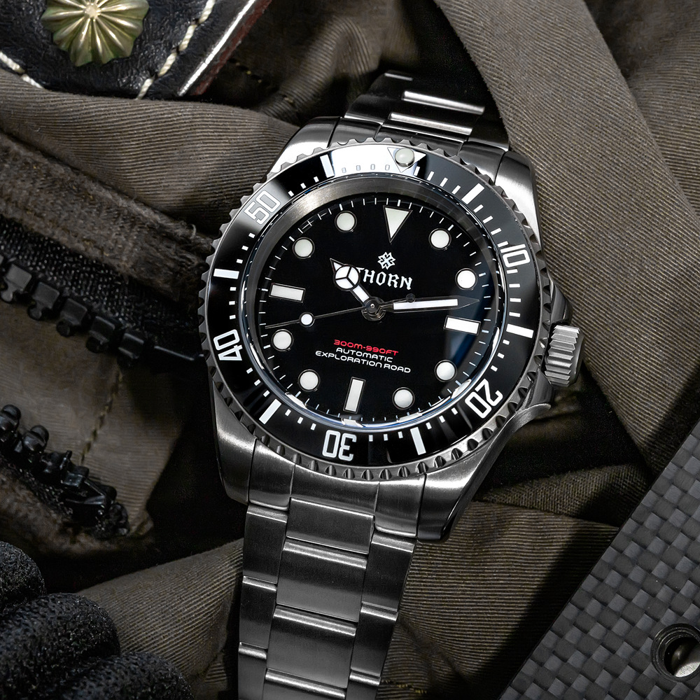 THORN SHY037 Diver Automatisch - Titanium Automatic Watch 300M Sapphire recensie en prijs