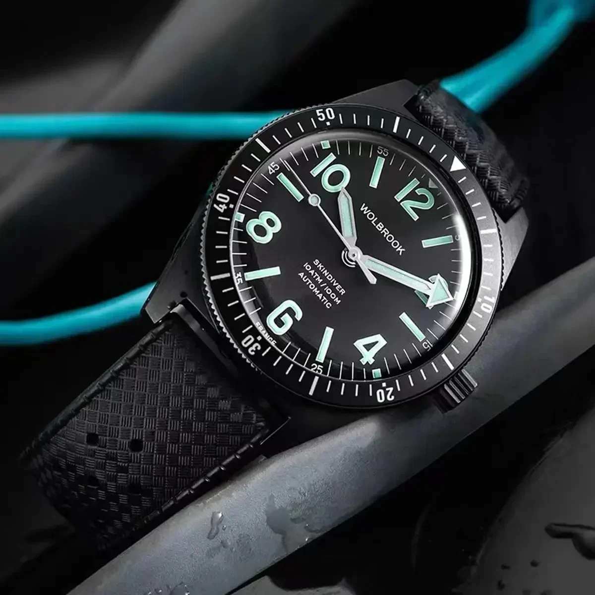 FKM horlogeband 20mm 22mm Trop - Fkm Rubber Dive Watch Strap 20Mm recensie en prijs