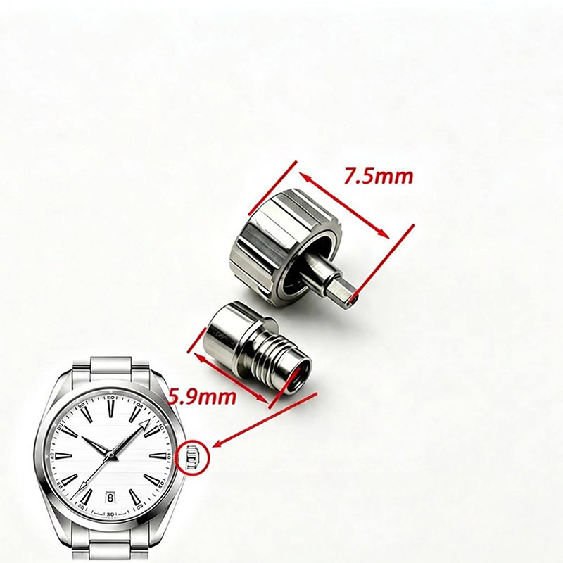 Dia 6,5 mm Lengte 7,5 mm Horlo - Watch Crown Screw Down Replacement recensie en prijs