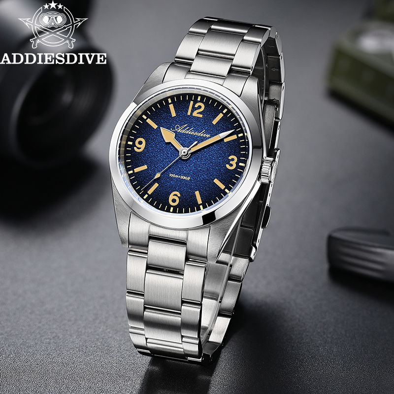 ADDIESDIVE 36mm heren quartz h - Watch Crown Screw Down Replacement recensie en prijs