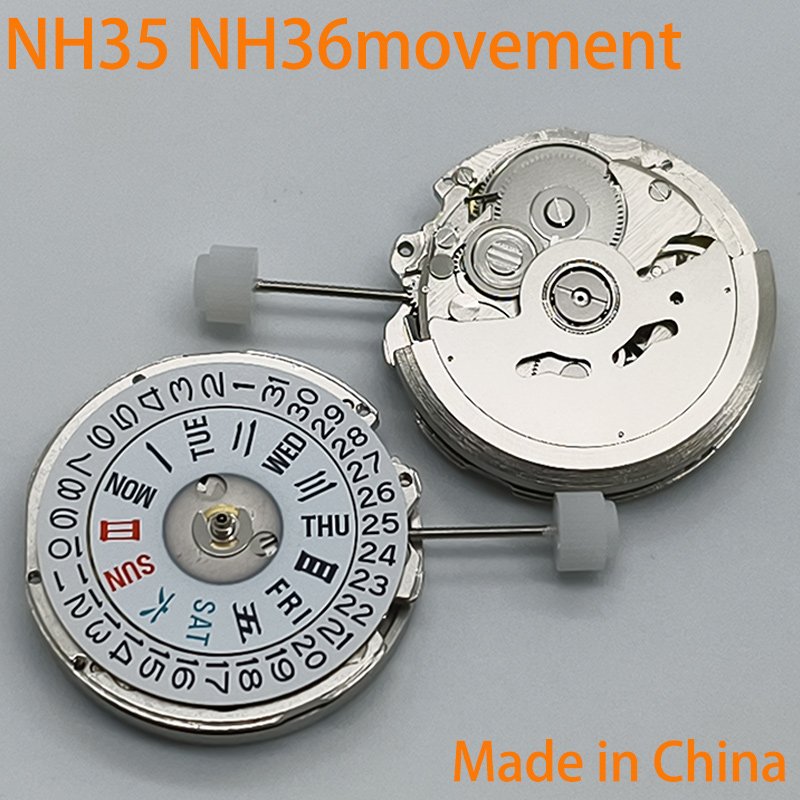 China NH35 NH36 uurwerk, datum - Watch Movement Automatic Nh35A Nh36A recensie en prijs