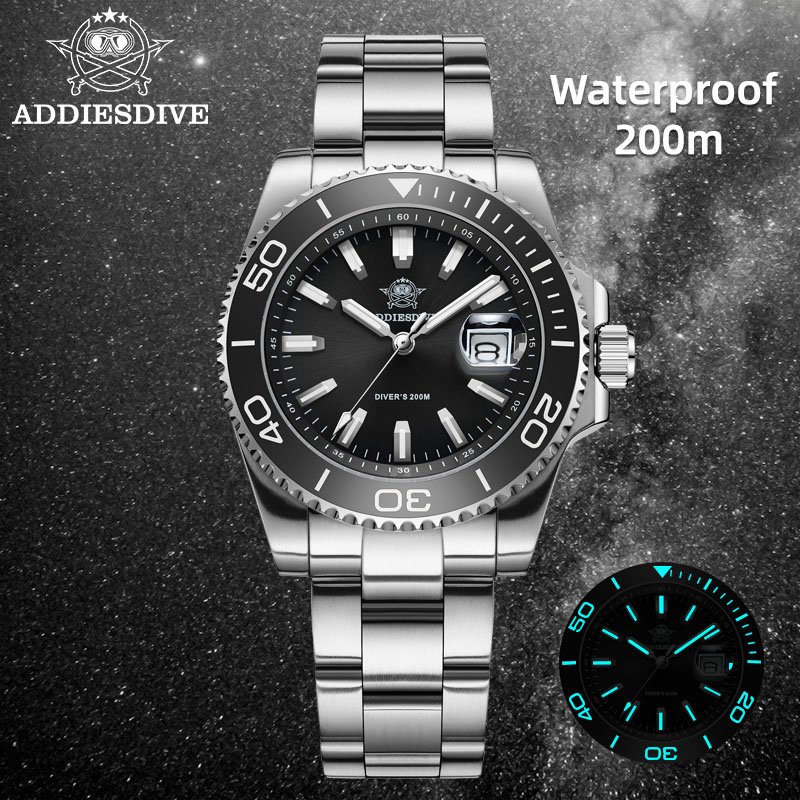 Addiesdive Nieuwe AD2510 Luxe  - Watch Crown Screw Down Replacement recensie en prijs