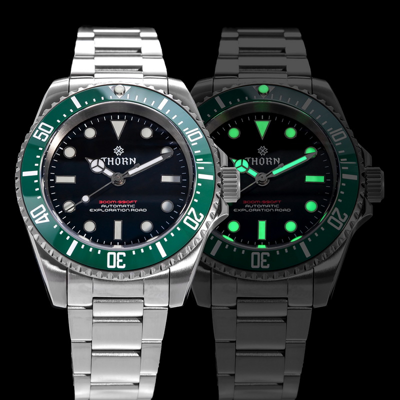 THORN Heren Automatisch Horlog - Titanium Automatic Watch 300M Sapphire recensie en prijs
