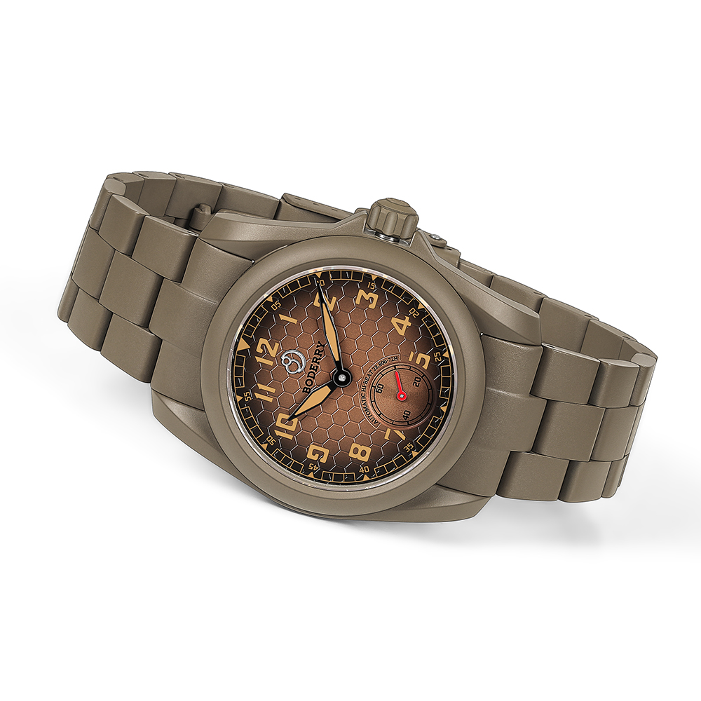 BODERRY Field Watch VOYAGER S7 - Field Watch Titanium 100M Sapphire recensie en prijs