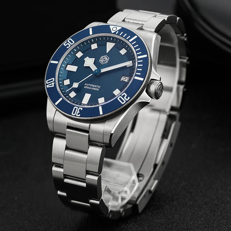San Martin SN0121T Titanium Du - Titanium Automatic Watch 300M Sapphire recensie en prijs