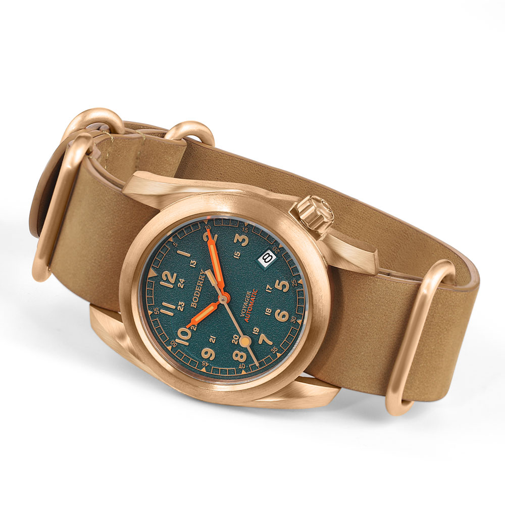 Boderry VOYAGER Field Watches  - Field Watch Titanium 100M Sapphire recensie en prijs