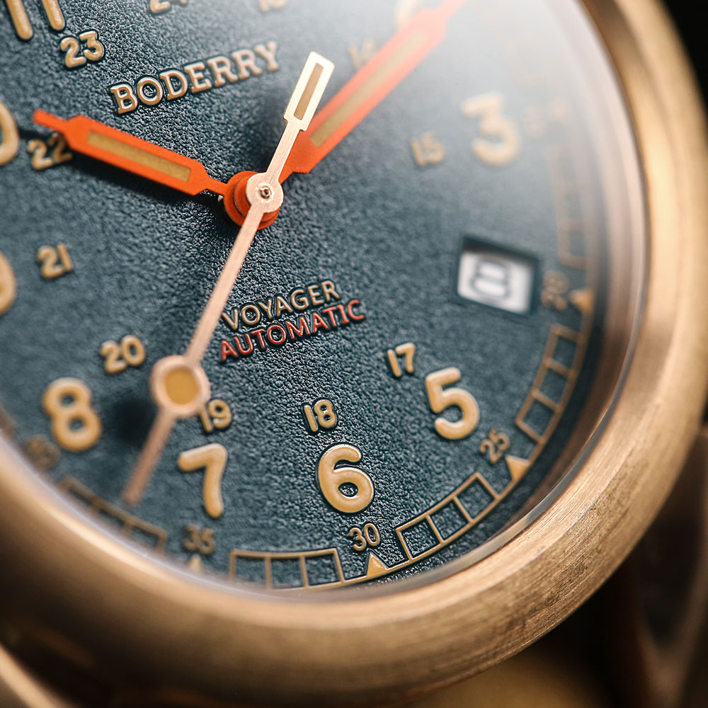 Boderry VOYAGER Field Watches  - Field Watch Titanium 100M Sapphire recensie en prijs